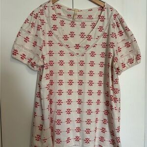 Matilda Jane Red Floral Blouse